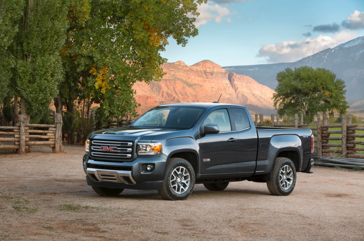 GMC Unveils Mid-Size 2015 Canyon Pickup