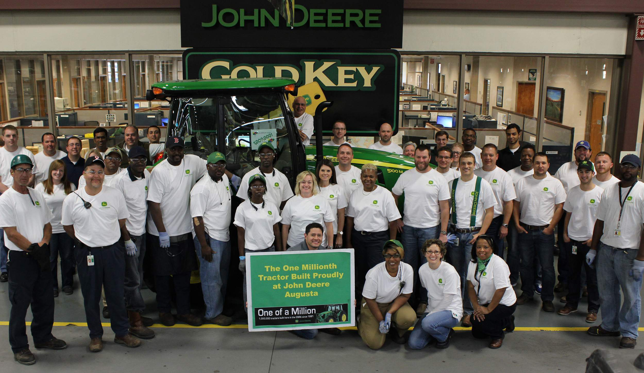 John Deere Factory Rolls Out OneMillionth Tractor