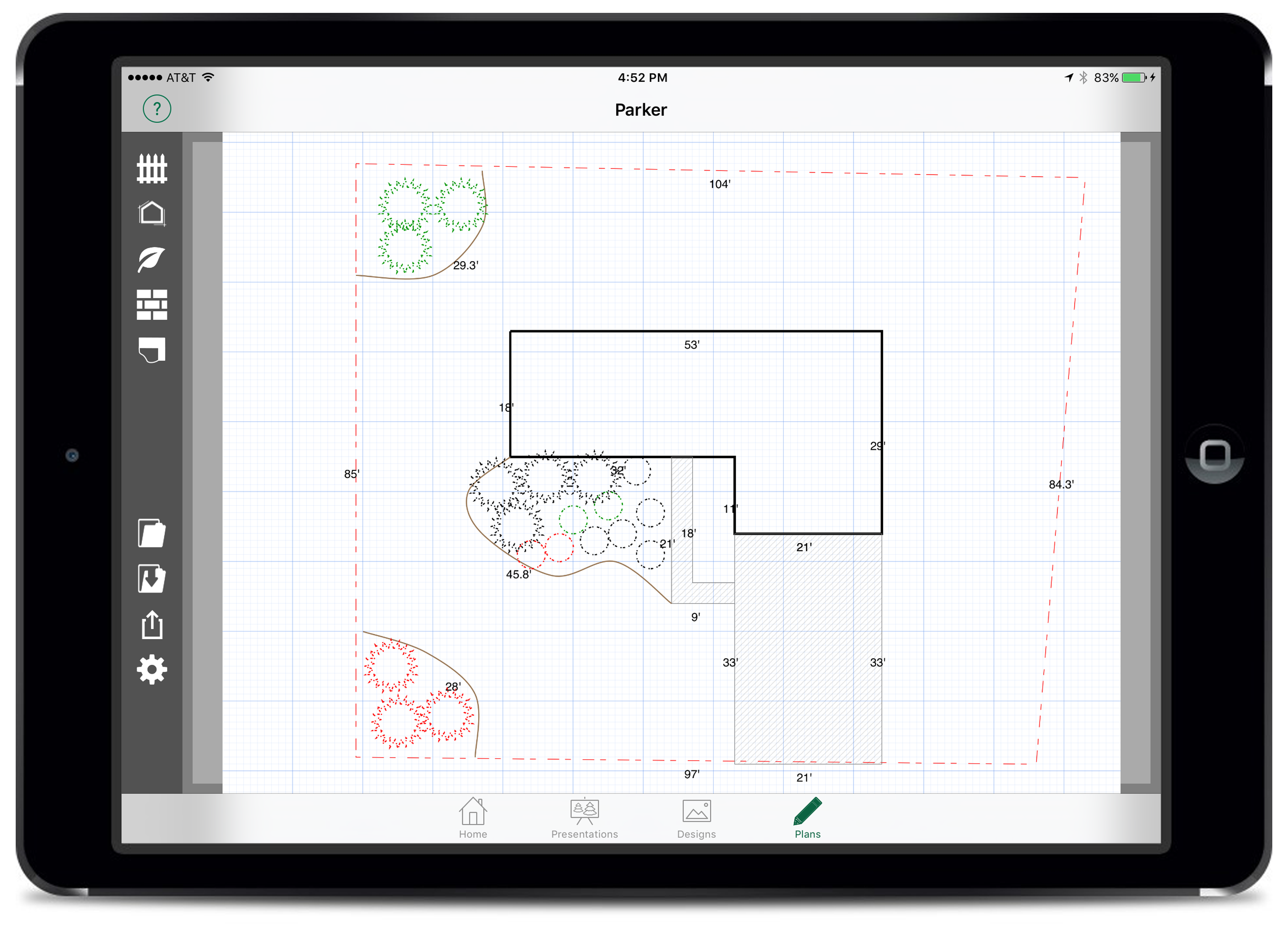 Drafix Software  PRO  Landscape introduces design  CAD for iPad 