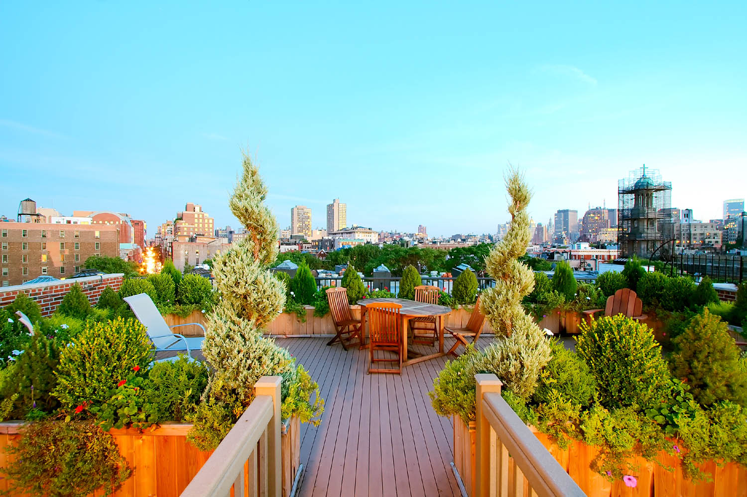 Make the most of your rooftop garden  with these design tips