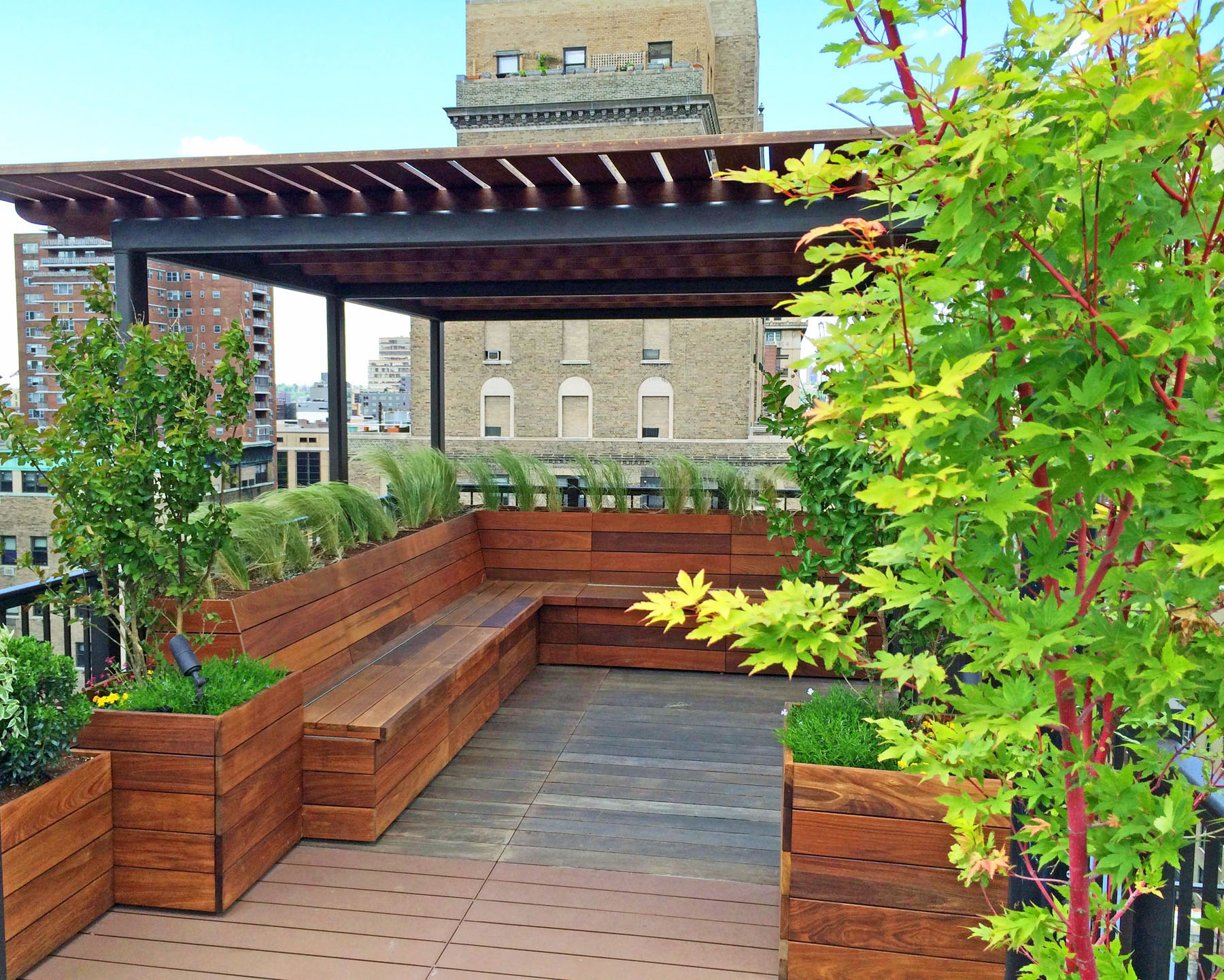 Make the most of your rooftop garden with these design tips