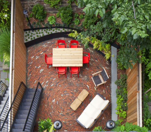 How to design gardens that look beautiful from above