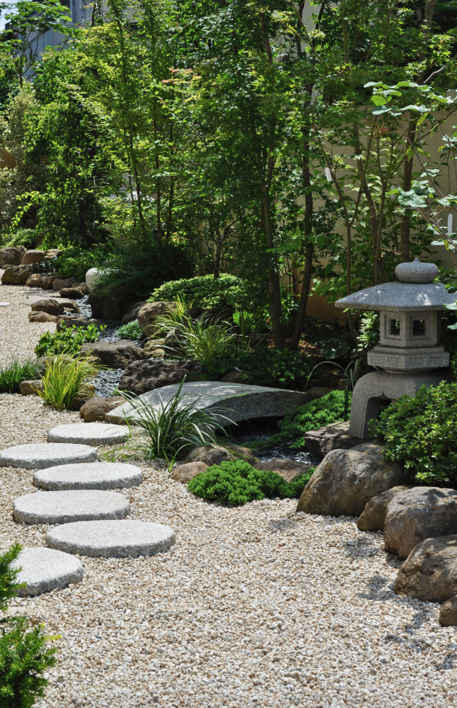 Designing a Japanese Zen stone garden
