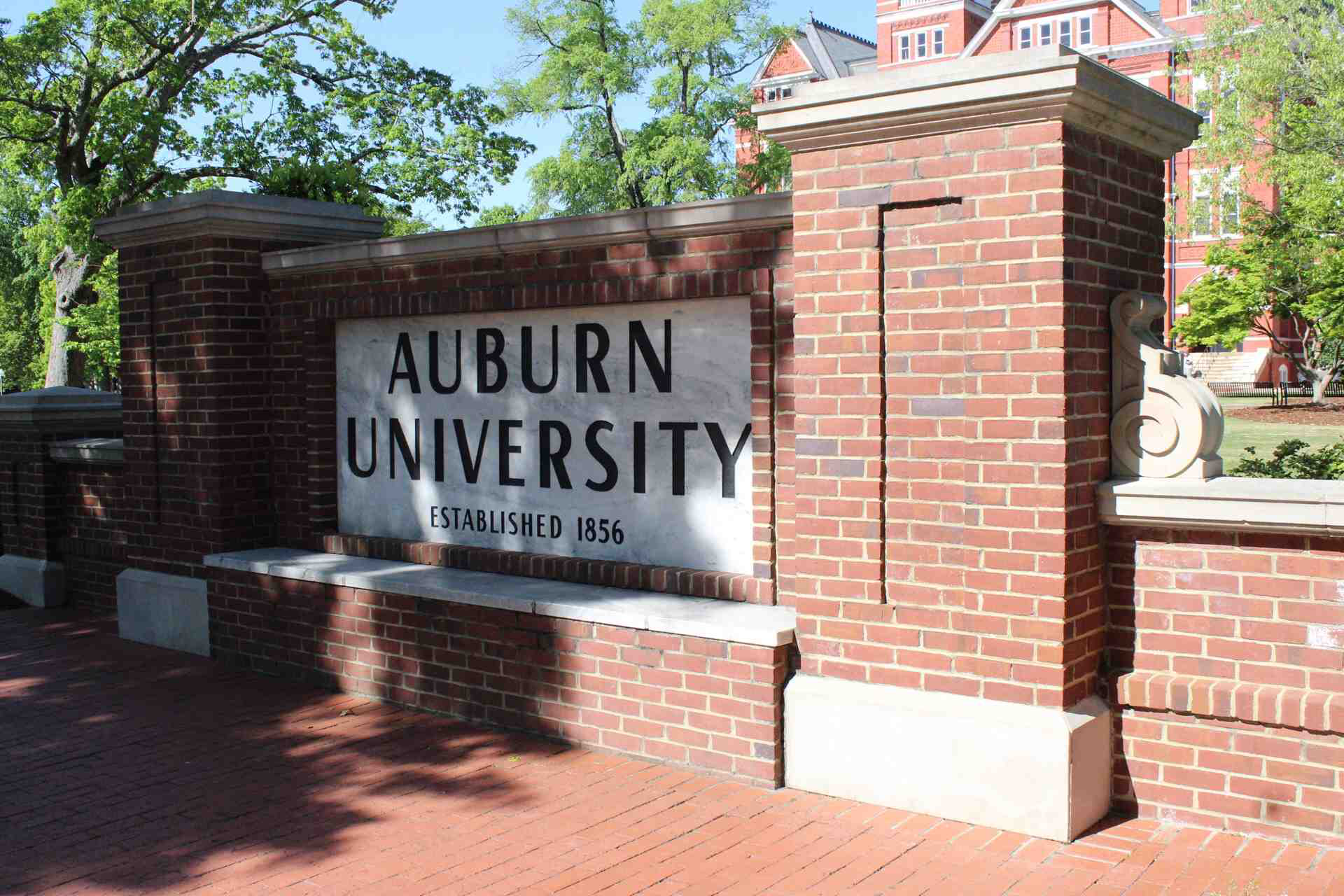 Auburn University sign
