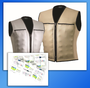  Stacool under vest for individual body cooling